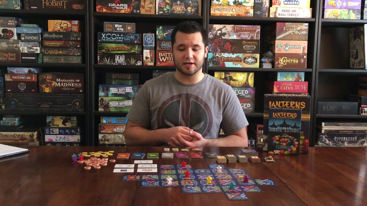 Lanterns: The Emperor's Gifts by Sam Says Game Reviews