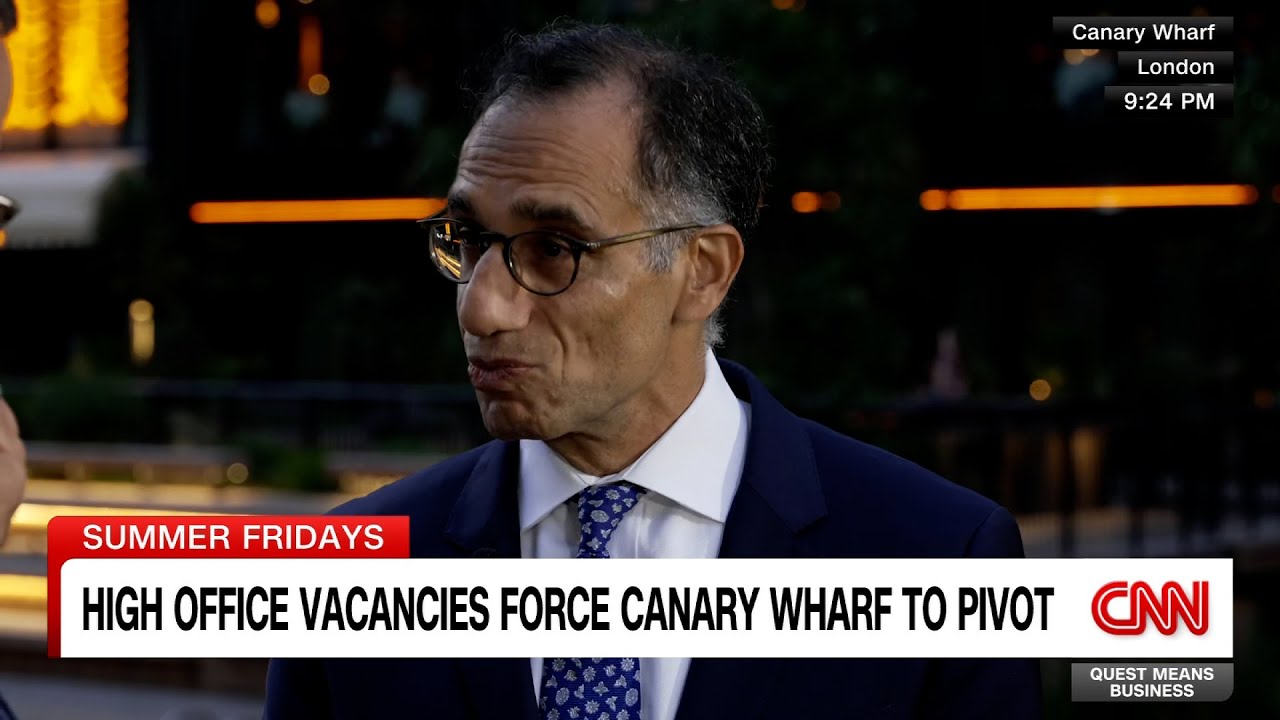 Canary Wharf Group CEO Shobi Khan on the financial district's future in London