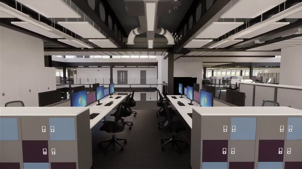 Flythrough of Merseyside Police's new headquarters