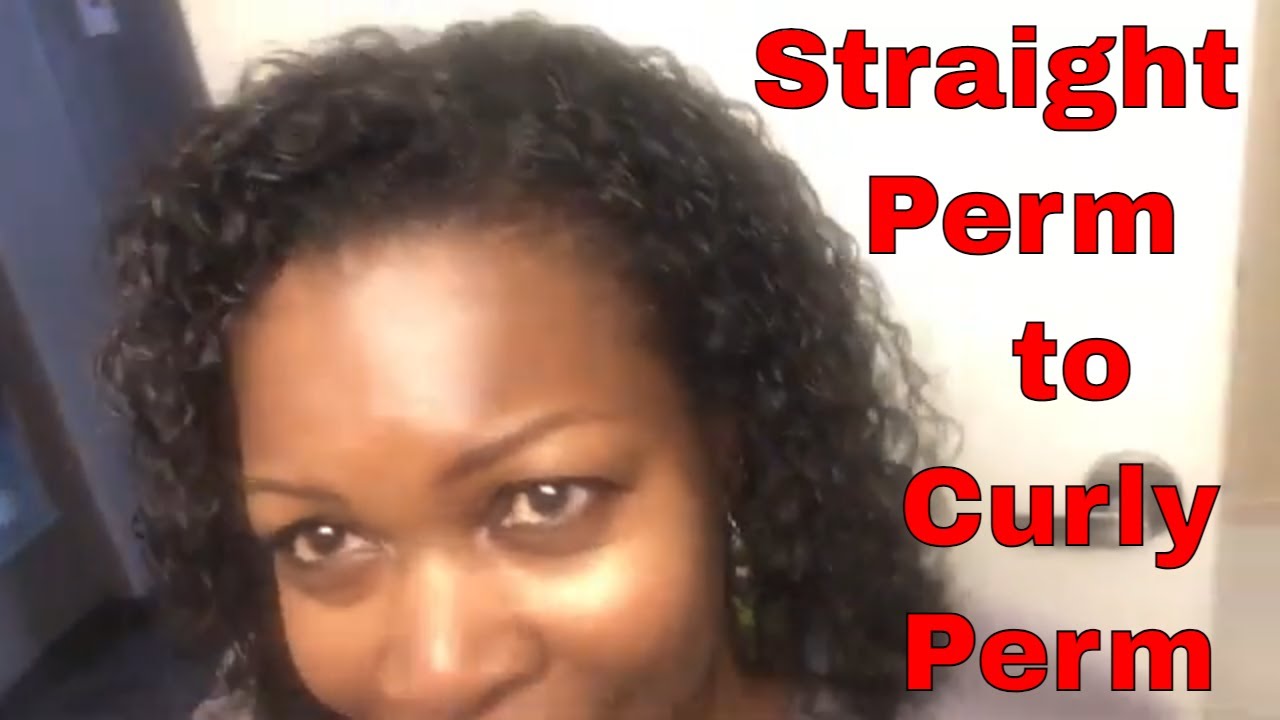 Gina Curl | From Straight Perm to Curly Perm | Detailed Process