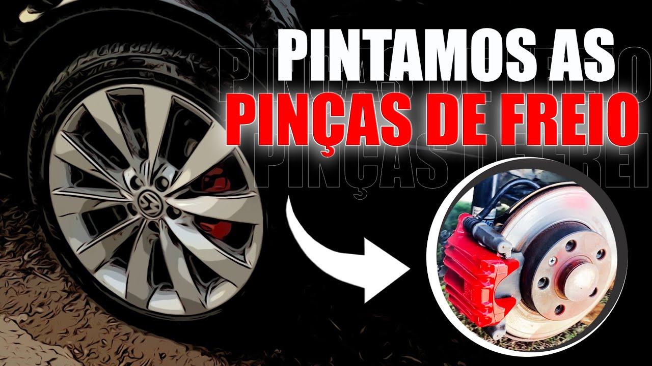 Faça você mesmo #3 - Pintamos as pinças de freio do nosso GTI!