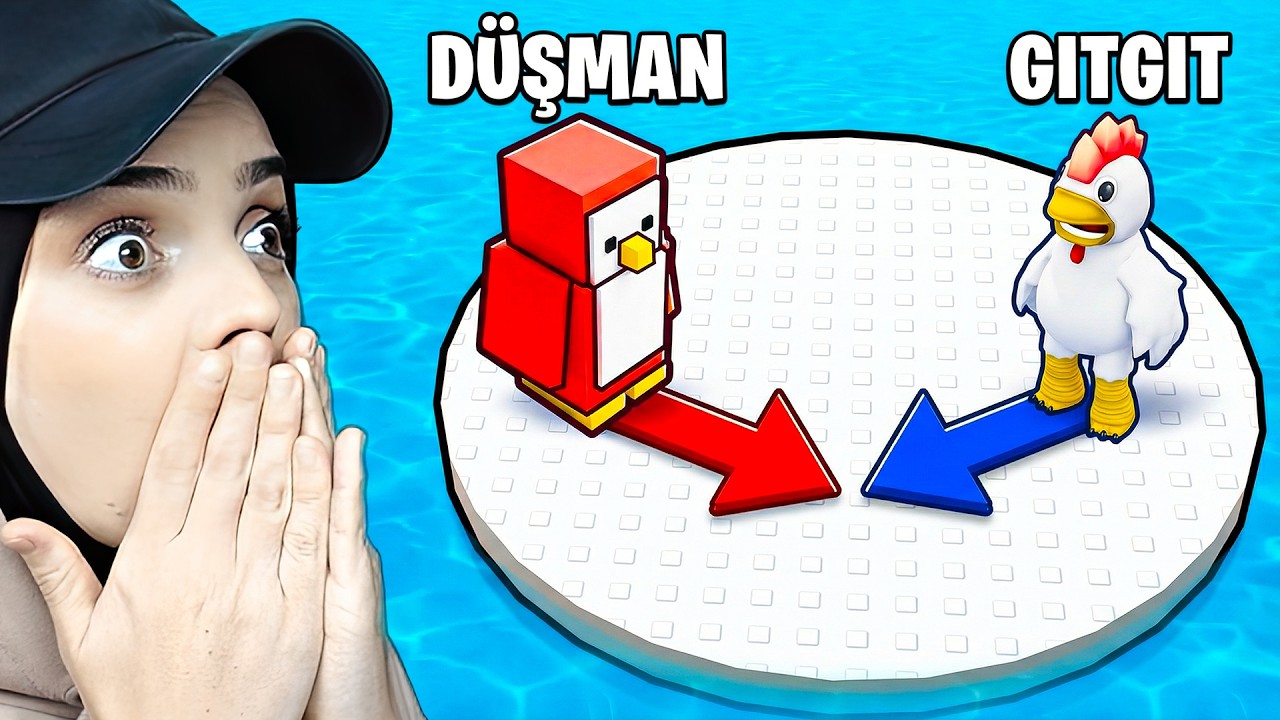 GIT GIT VS DÜŞMAN PENGUEN! SAKIN DÜŞME! 😱🐧