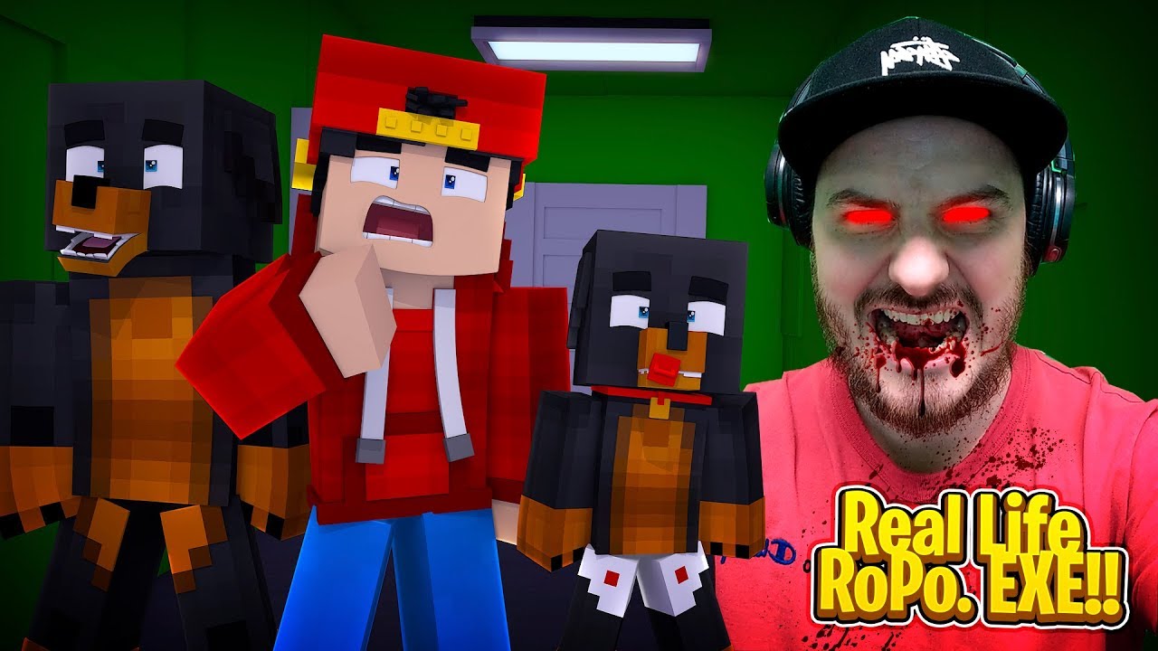 Minecraft Adventure - REAL LIFE ROPO .EXE!!!