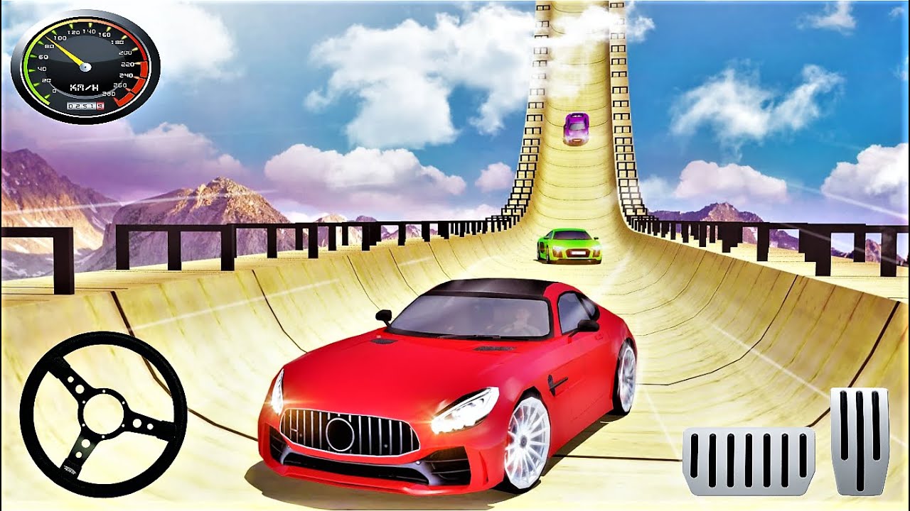 Mega Ramp Car Stunts Racing : Impossible Tracks 3D-Best Android Gameplay HD
