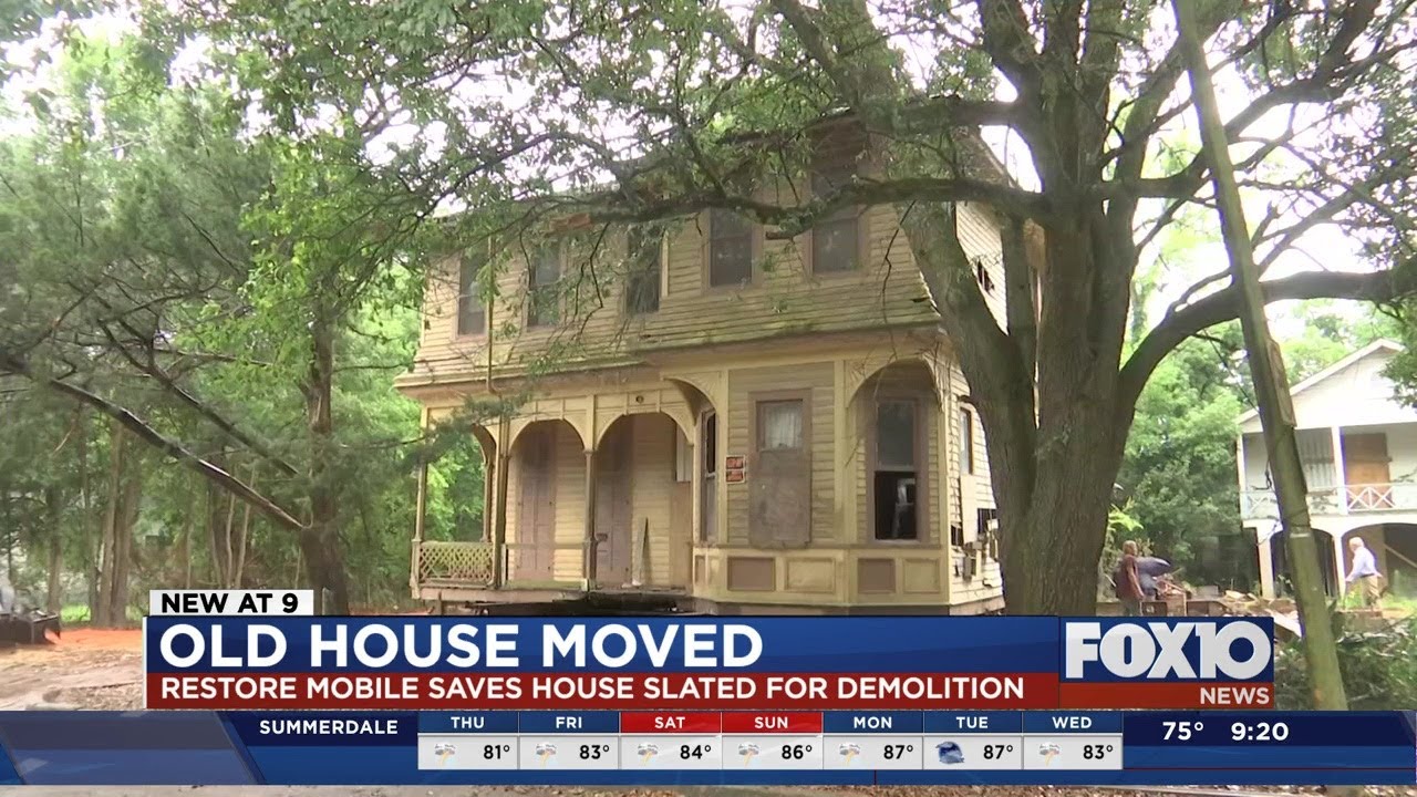Historic home in Mobile saved from demolition