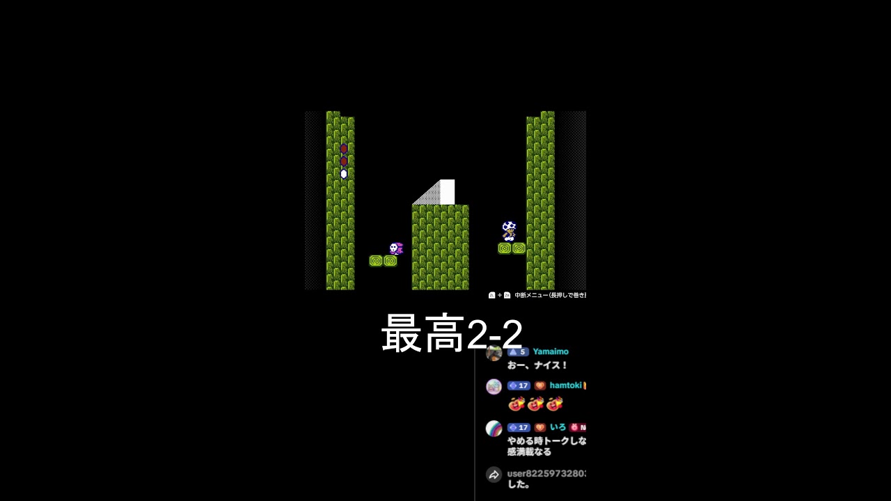 スーパーマリオUSA〇んだら即リセット ＃2日目