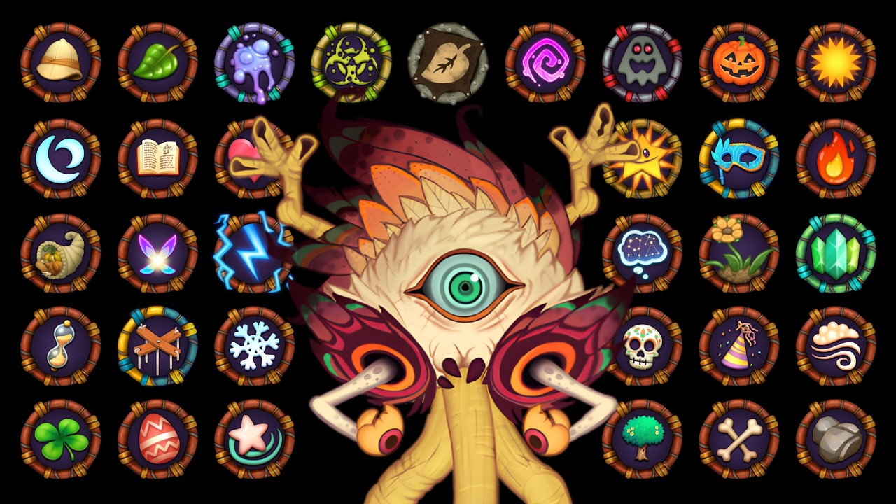 All New Single Elements Monsters (with Epic Anglow) | My Singing Monsters