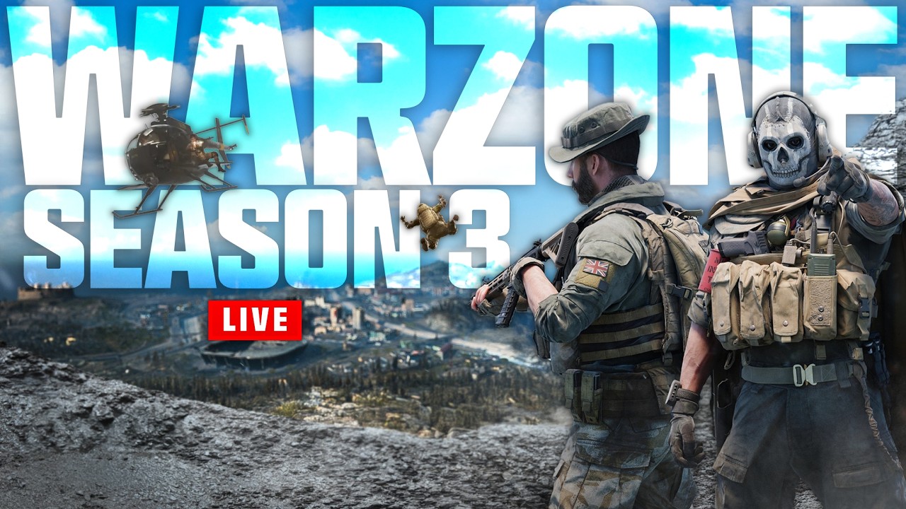 🔴LIVE - Verdansk Win Streak 10/25 | Warzone Season 3 (Black Ops 7)