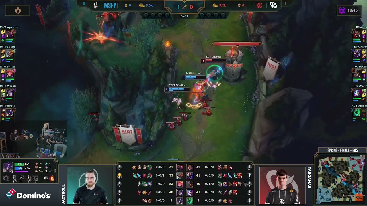 KC Targamas With The 2v1 Thresh Outplay