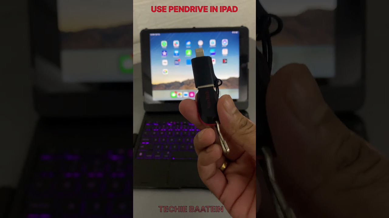 use pen drive in iPad