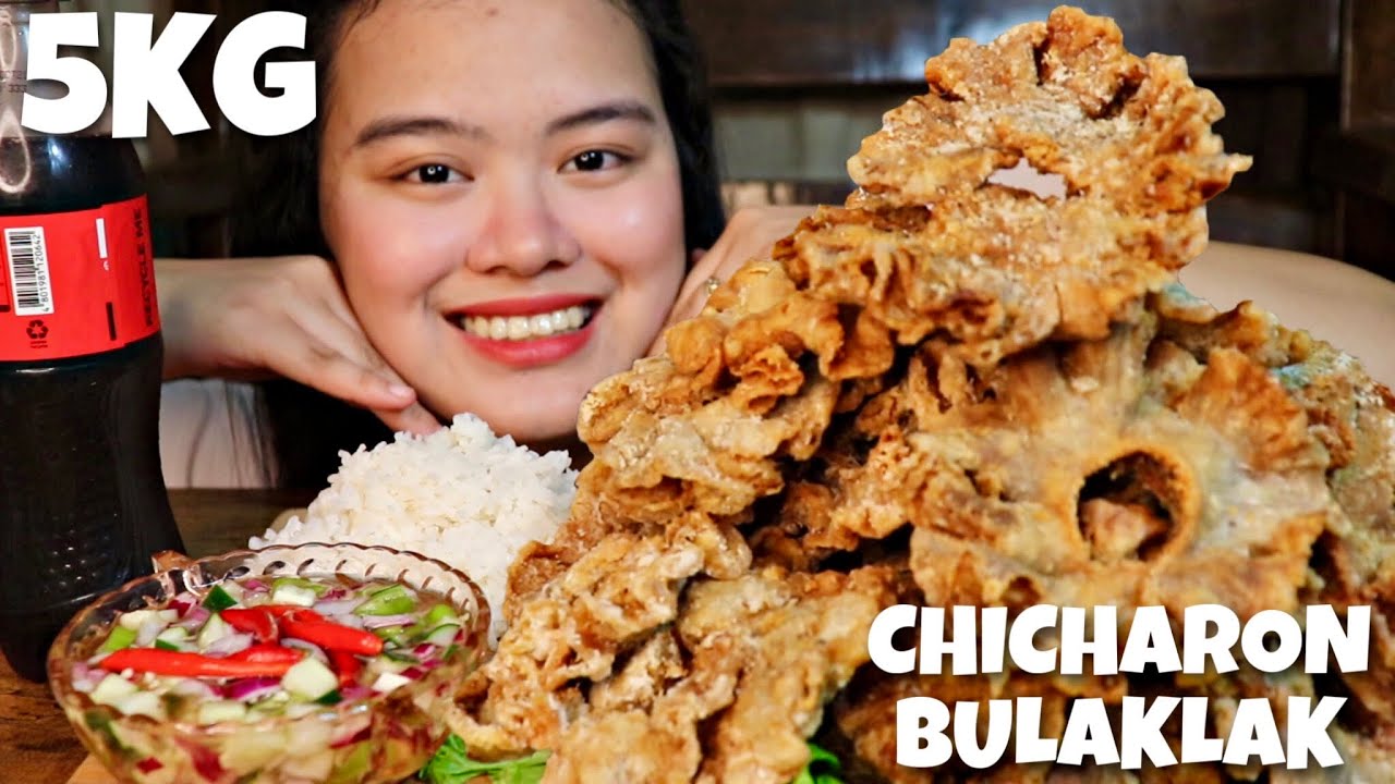 5KG CRISPY CHICHARON BULAKLAK | PUTOK BATOK | PINOY MUKBANG W/ ATE YE OF JUST LAFAM!