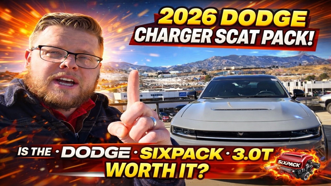 The 2026 Dodge Charger Scat Pack SIXPACK - First Impressions - Full Walkthrough and Test Drive