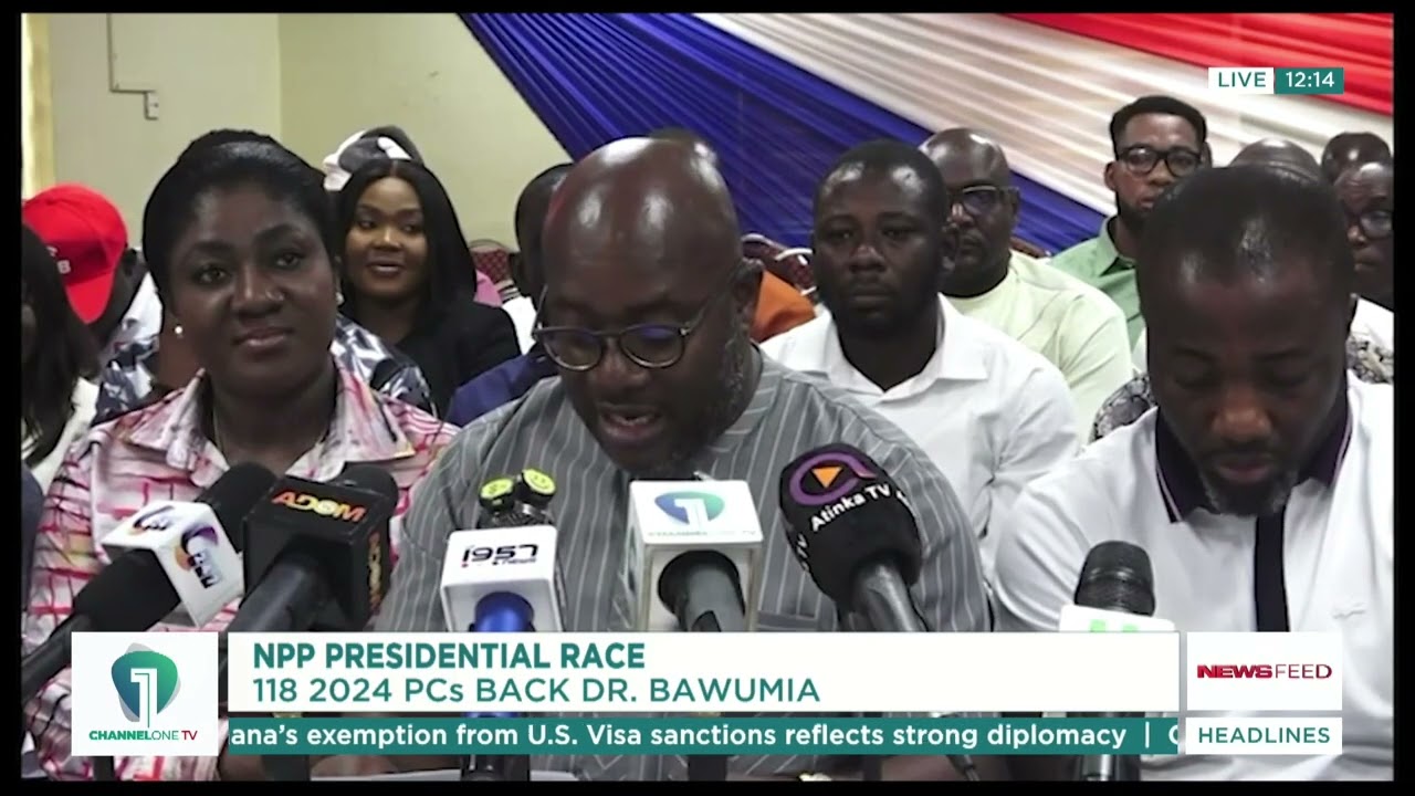 NPP Primaries: 118 Parliamentary Candidates Throw Support Behind Dr. Bawumia  | News Feed