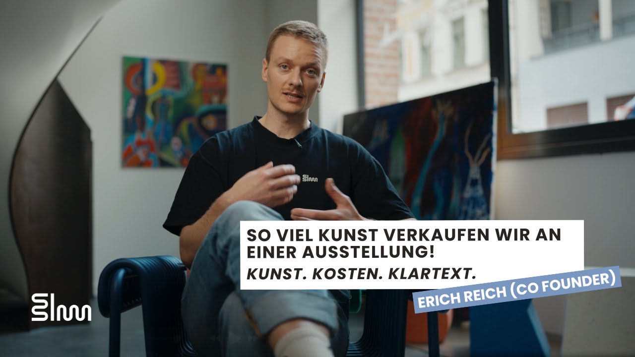 So viel Kunst verkaufen wir an einer Ausstellung! Studierenden-Kunstmarkt