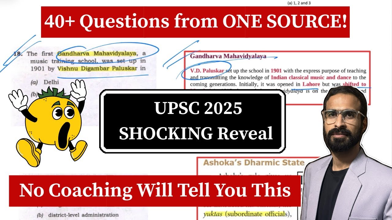 90% UPSC Aspirants Don’t Know Where Prelims Questions REALLY Come From || #upsc #ias #upscprelims