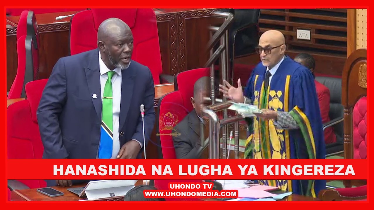 SPIKA ZUNGU AMKINGIA KIFUA MBUNGE ALIYESHINDWA KUONGEA KINGEREZA 