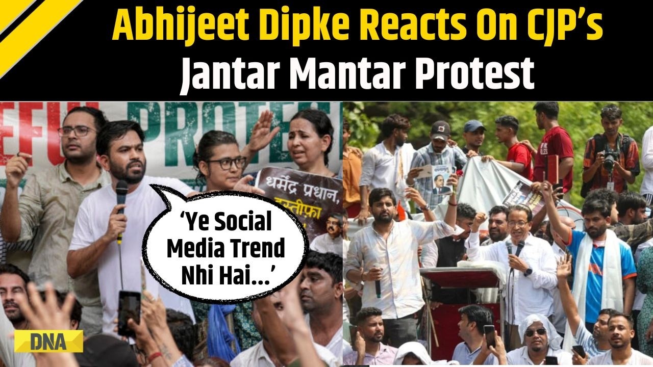 CJP Protest: Cockroach Janta Party Founder Abhijeet Dipke Reacts On Jantar Mantar Protest | Delhi