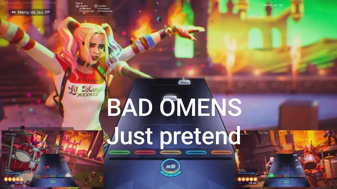 BAD OMENS - Just pretend #badomens #fortnitefestival 