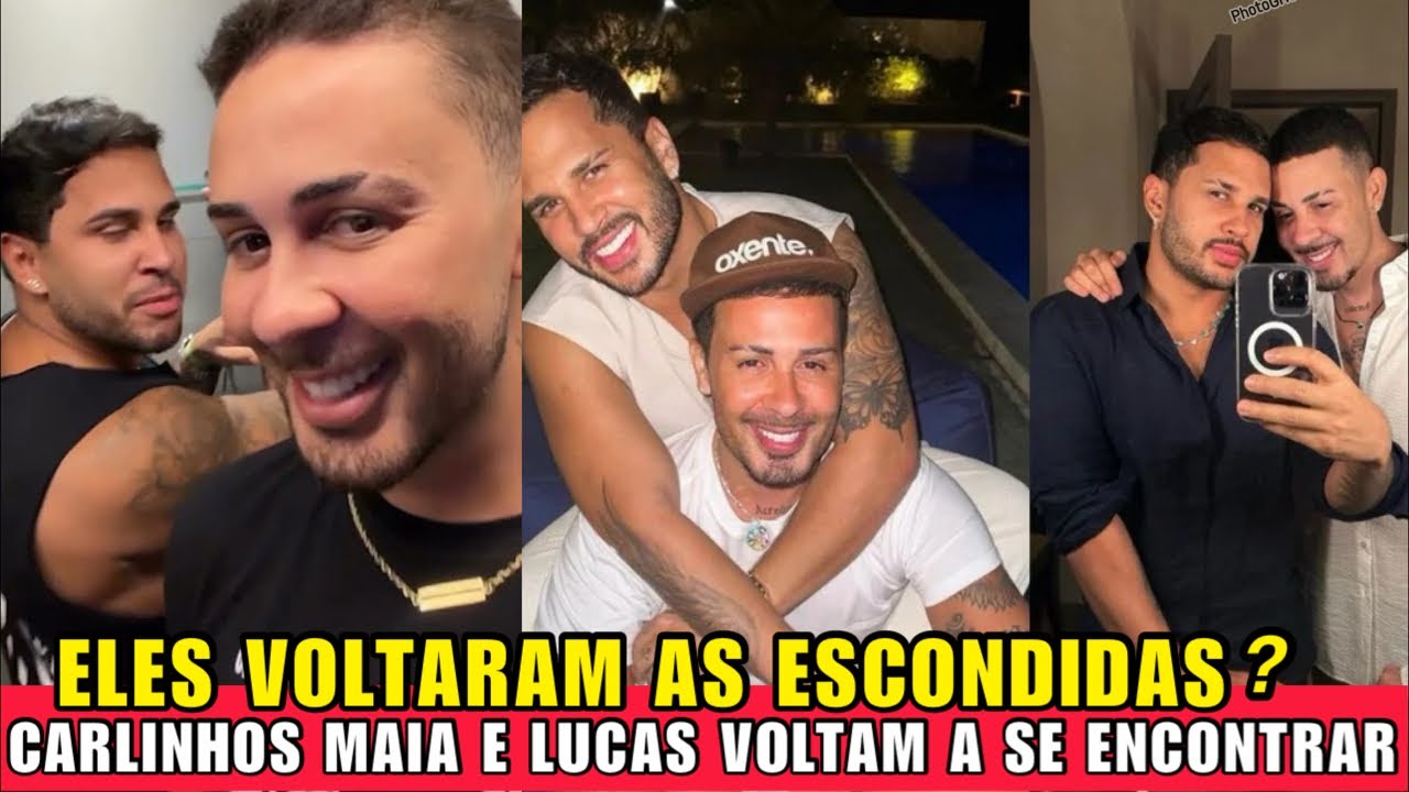 TUDO SOBRE CARLINHOS MAIA E LUCAS GUIMARÃES! REATARAM O RELACIONAMENTO E VÃO REATAR O CASAMENTO?