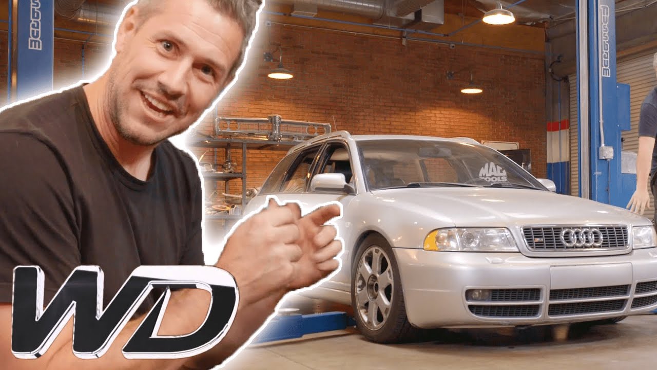 How To Fix An Oil Leak In An Audi S4 Avant | Wheeler Dealers