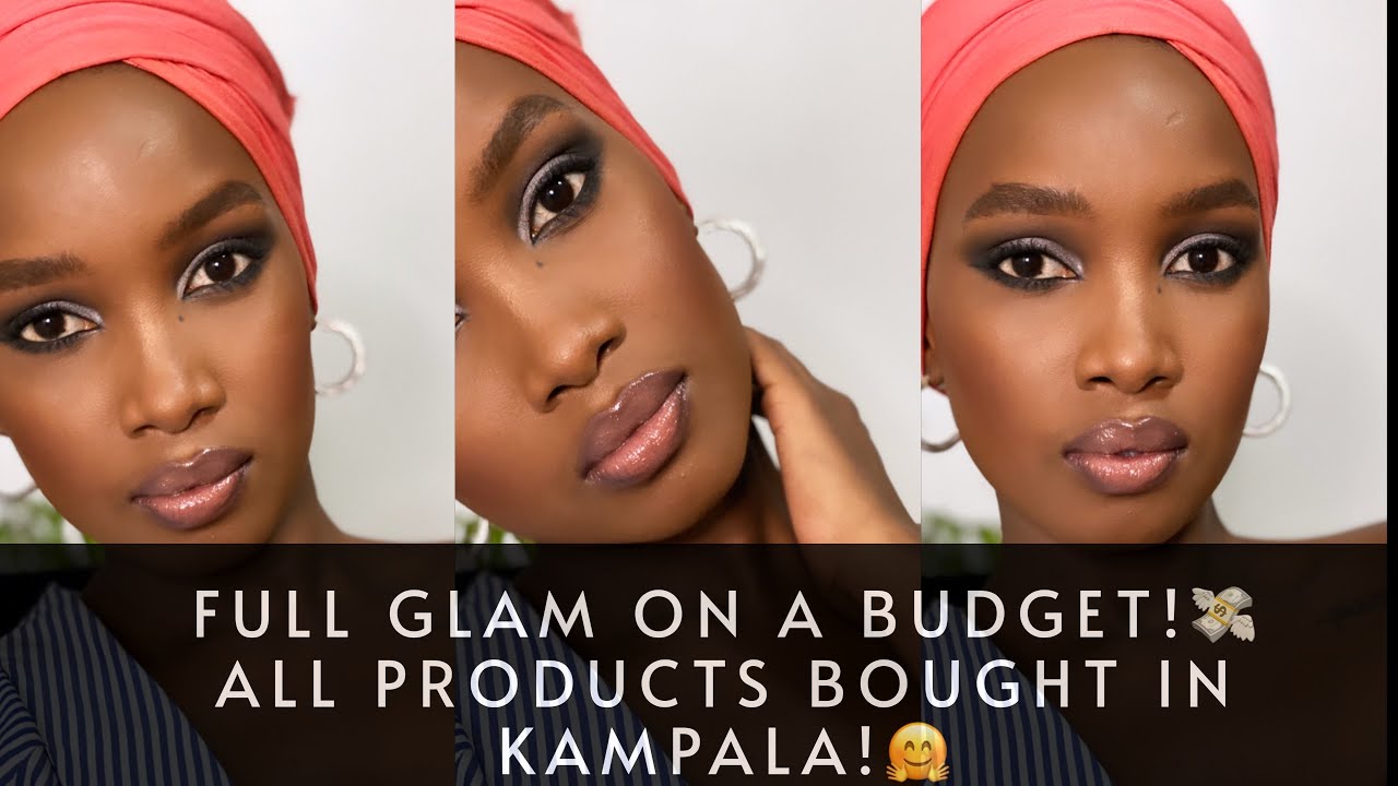 Easy Glam Tutorial using Affordable Makeup Products you can Buy in KAMPALA!💄