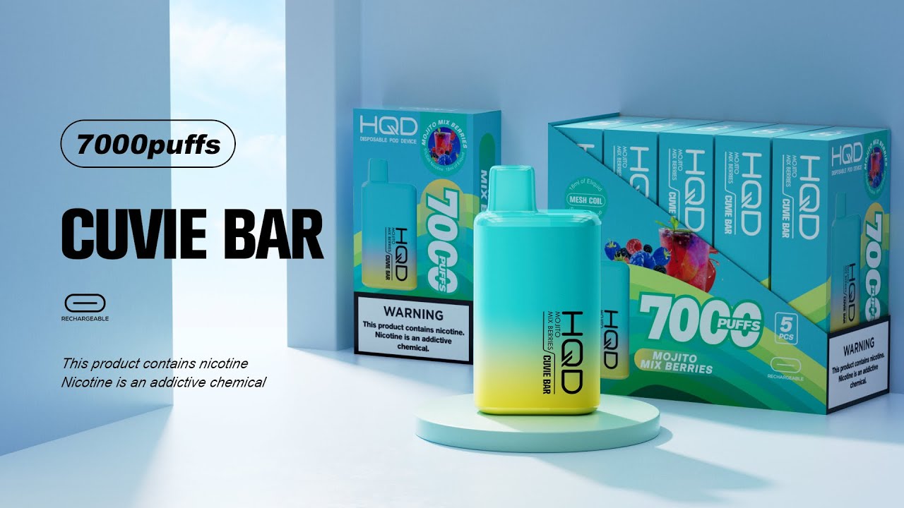 #HQD JUST DROPPED: CUVIE BAR MIGHTY 7000 PUFFS!
