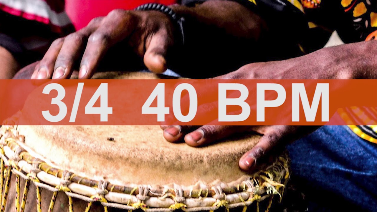 🔴 40 BPM 3/4 Latin Percusión Metronome