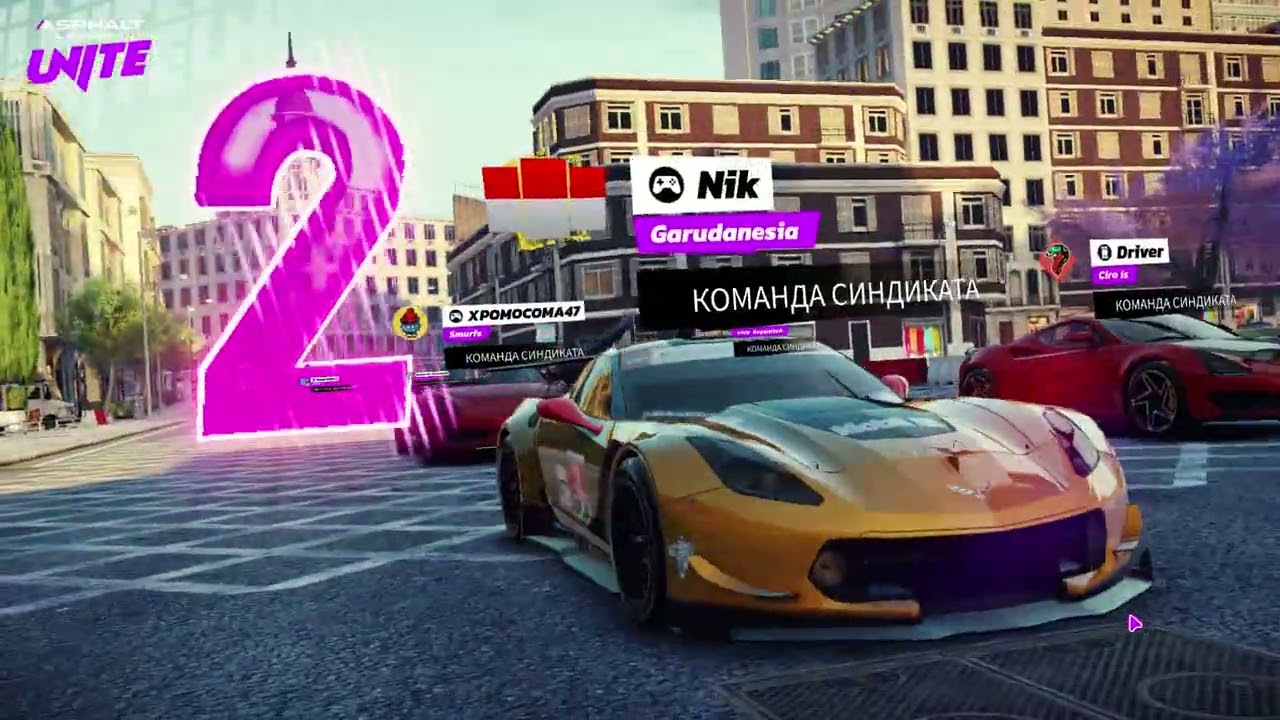 390 Асвальт,Asphalt Legends Unite, гонки сражение за тачки ,фарш,адреналин, сетевая