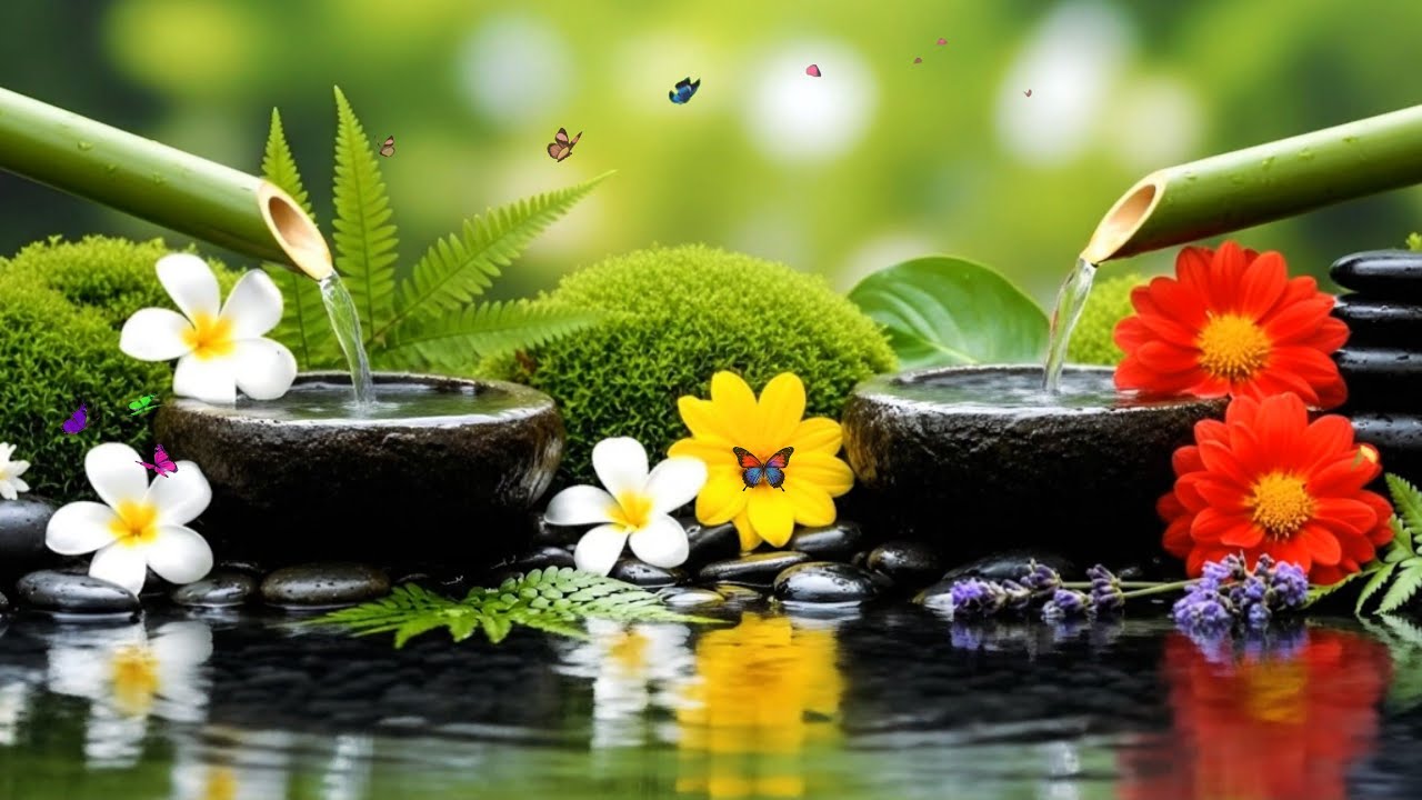 Soothing Piano Music & Water Sounds for Deep Relaxation, Sleep Well -Calm Your Mind 