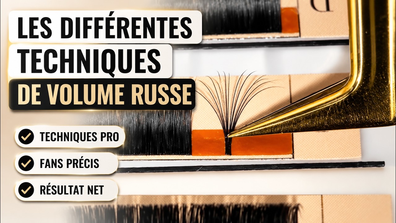 VOLUME RUSSE : COMMENT FAIRE UN BOUQUET