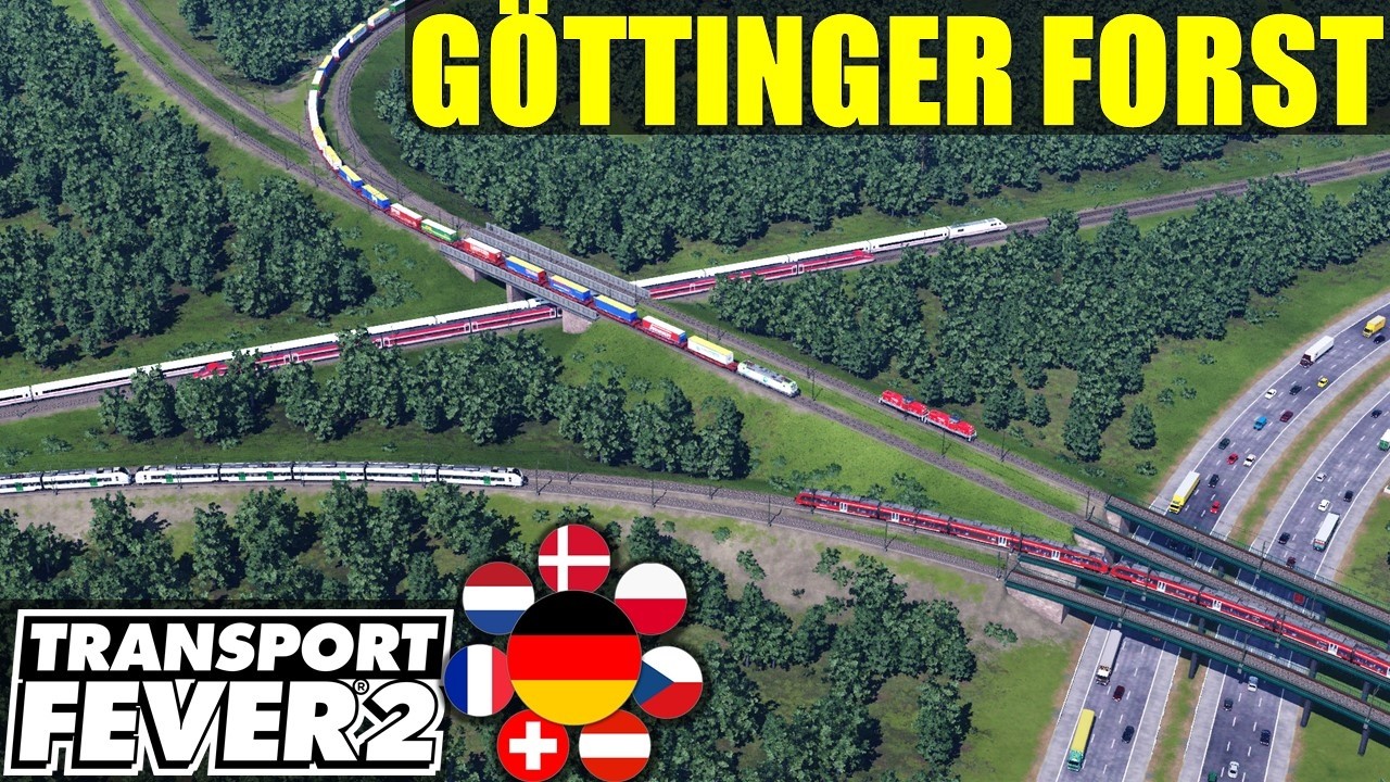 Transport Fever 2 | G&ouml;ttingen Forest | Germany Map | S8 F92