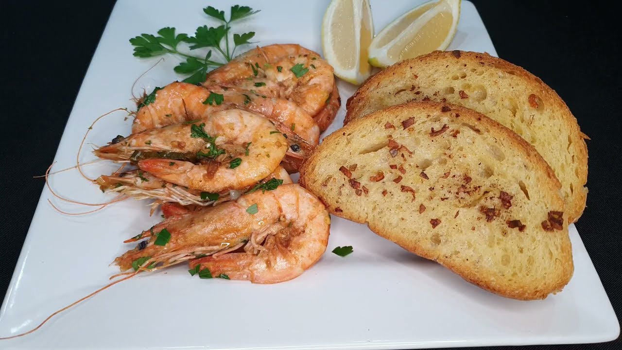 Making John Quilter Chilli and Garlic Prawns with Beer Matching