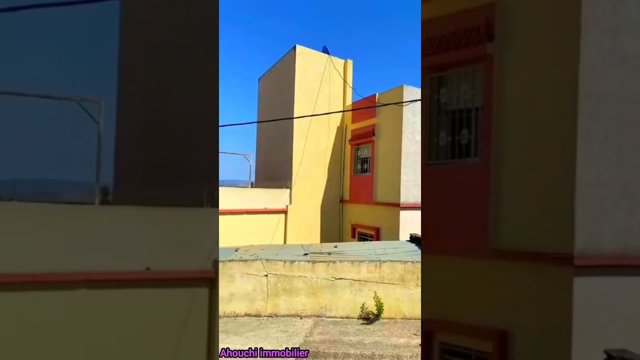 منزل 🏠 للبيع على شكل فيلا نواحي طنجة 