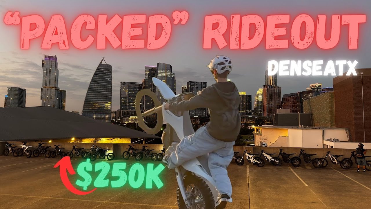 $250,000 SURRON RIDEOUT (COPS, LOOPS AND MORE) (DENSEATX PACKED RIDEOUT)