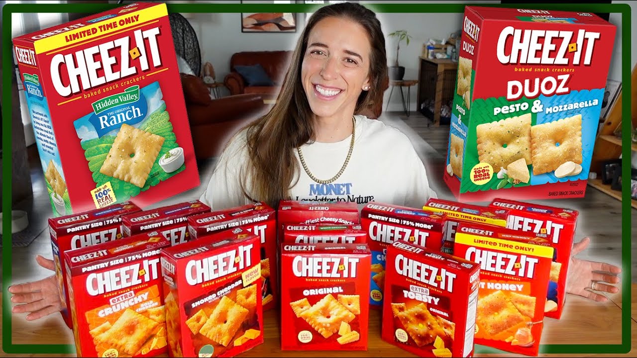 Cheez-Its Flavors Taste Test!