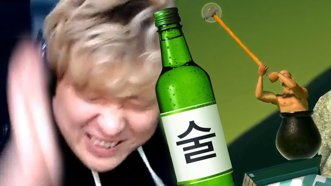 술 마시고 항아리게임 하면 어떻게 될까?? [풍월량 음주 항아리게임] Getting Over It