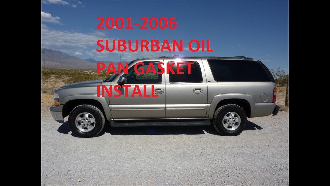 Suburban Oil Pan gasket install