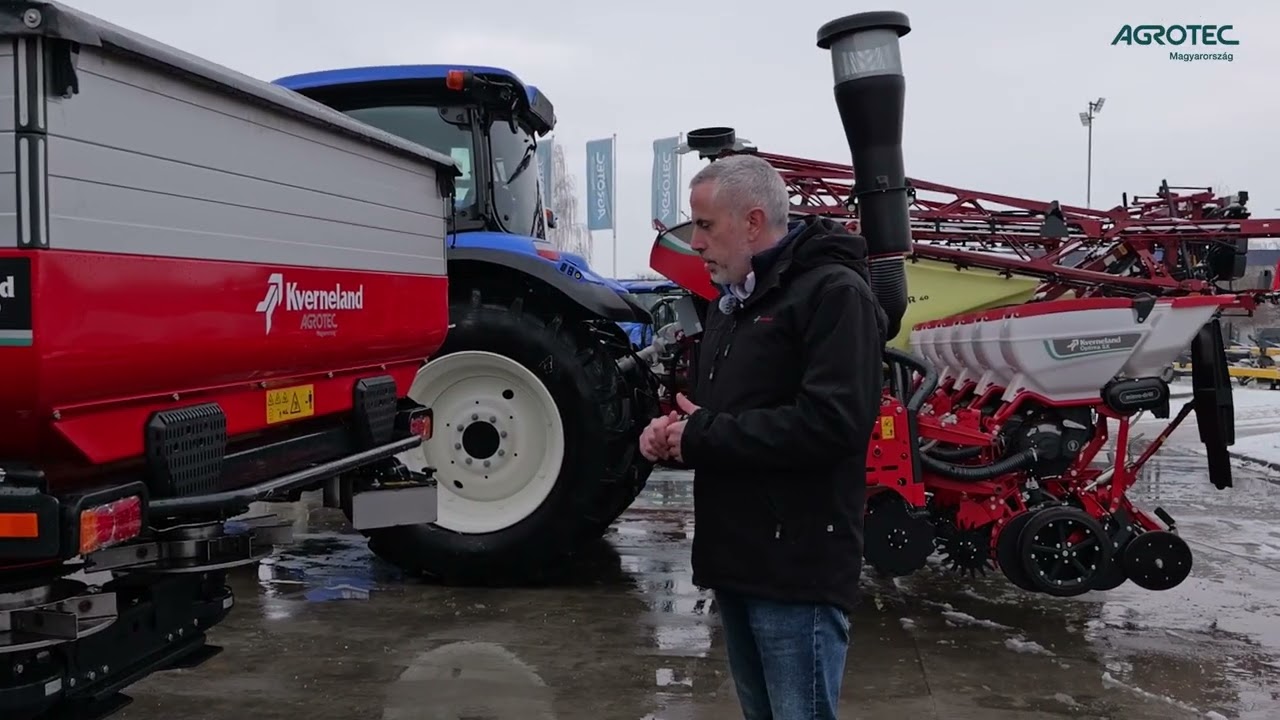 #agrotec #kverneland I Kverneland műtrágyaszorók