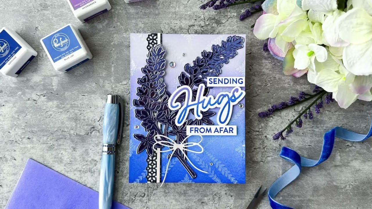 Using Pinkfresh Studio Press Plates *without* Ink for a Huge Impact!