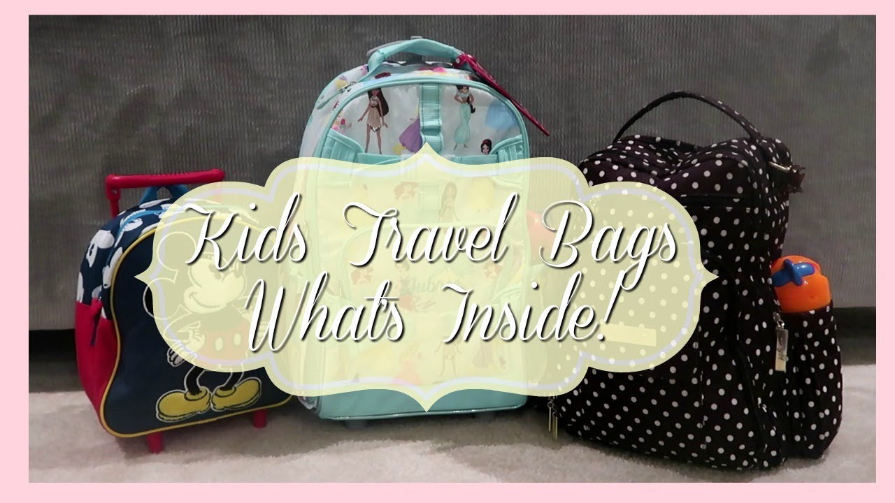 DISNEY PACK & PREP |KIDS CARRY ON BAGS|