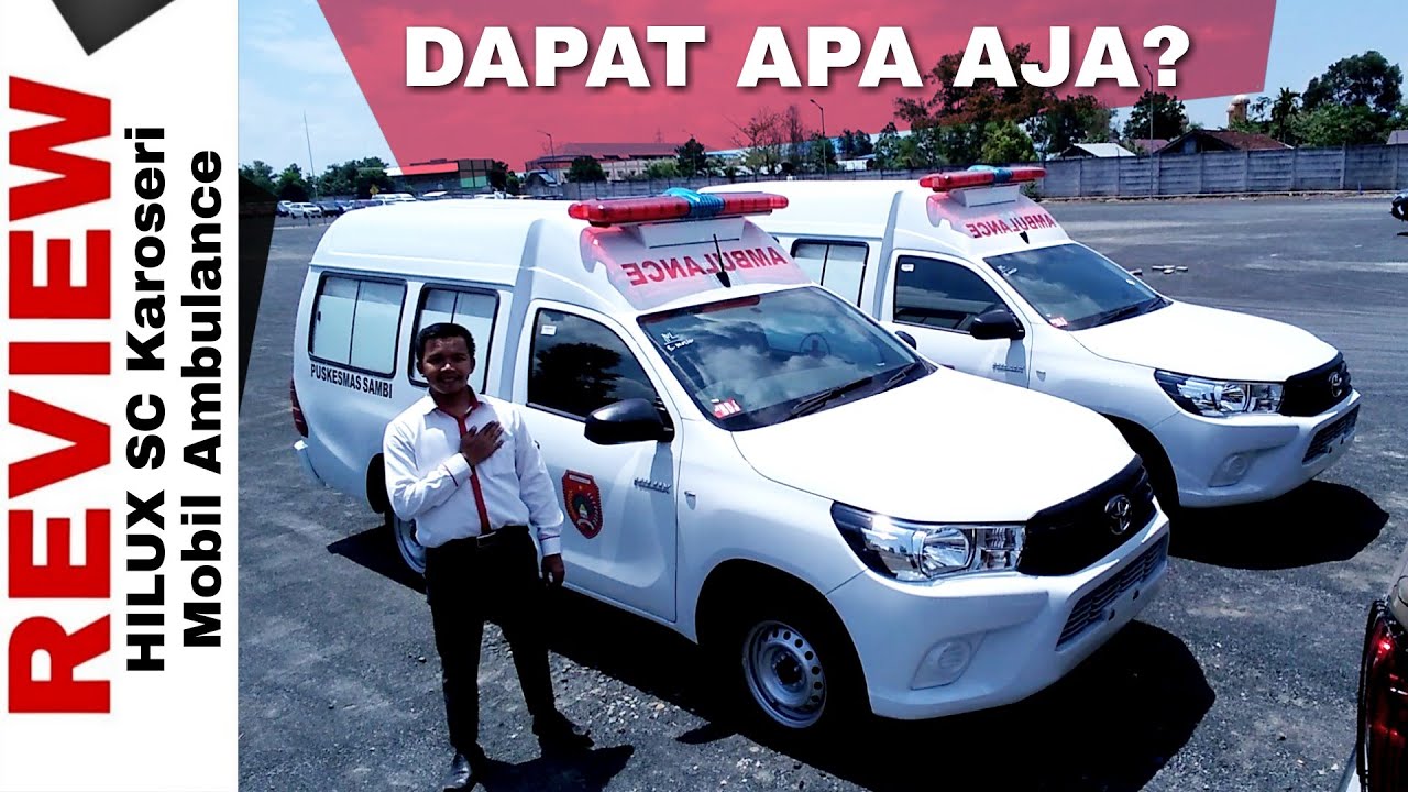 Explorasi Mobil Ambulance dari HILUX Single Cabin Toyota Indonesia