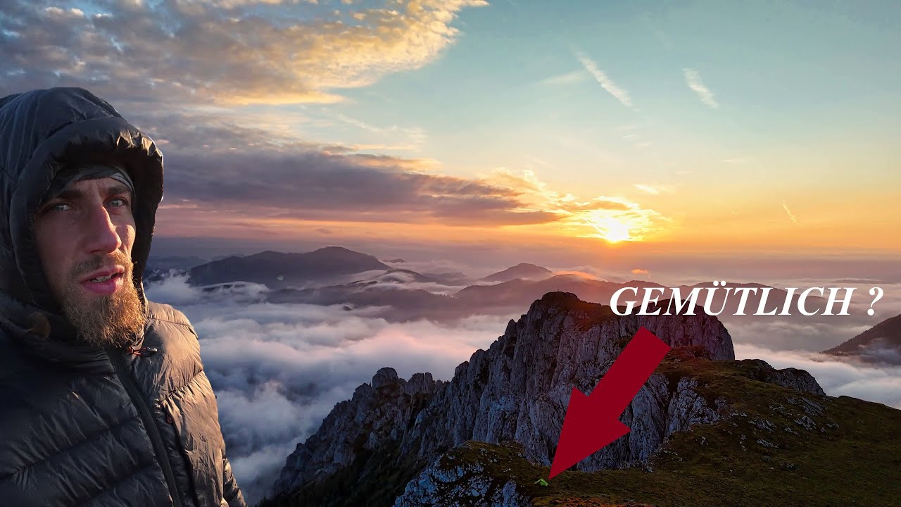 3 Tage in den Bergen Zelten - Herbstbeginn, Isomatte testen