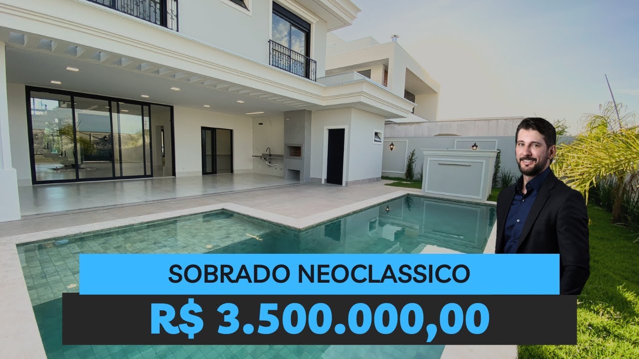 Sobrado estilo Neoclassico Cuiabá - MT R$ 3.5 milhões