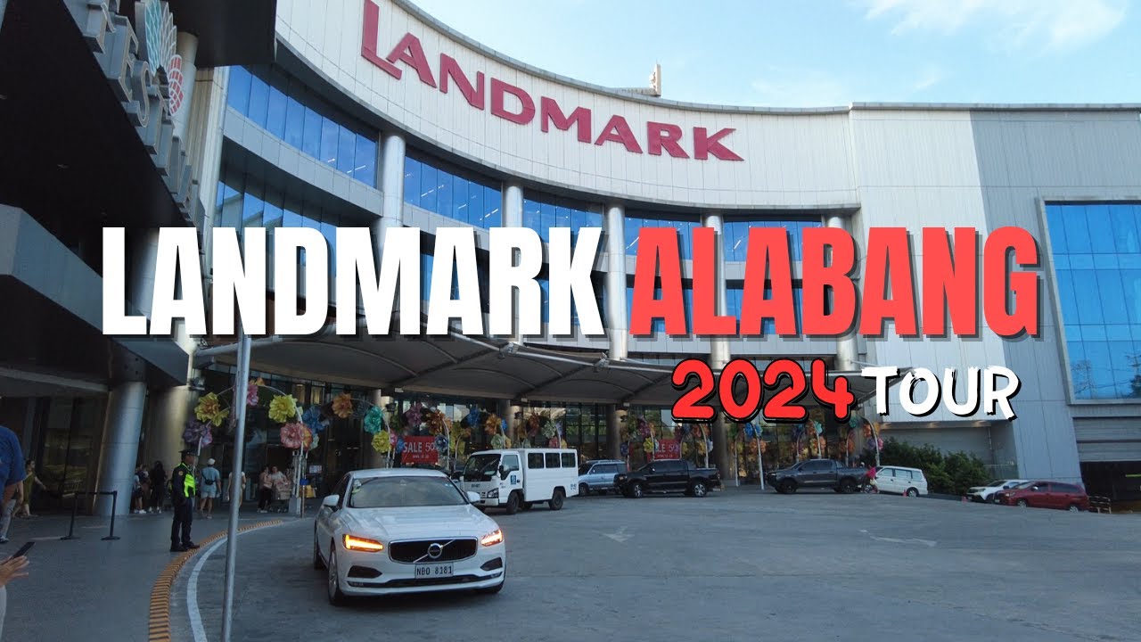 [4K] THE LANDMARK ALABANG TOUR - SHOPPING MALL, SUPERMARKET & FOOD COURT