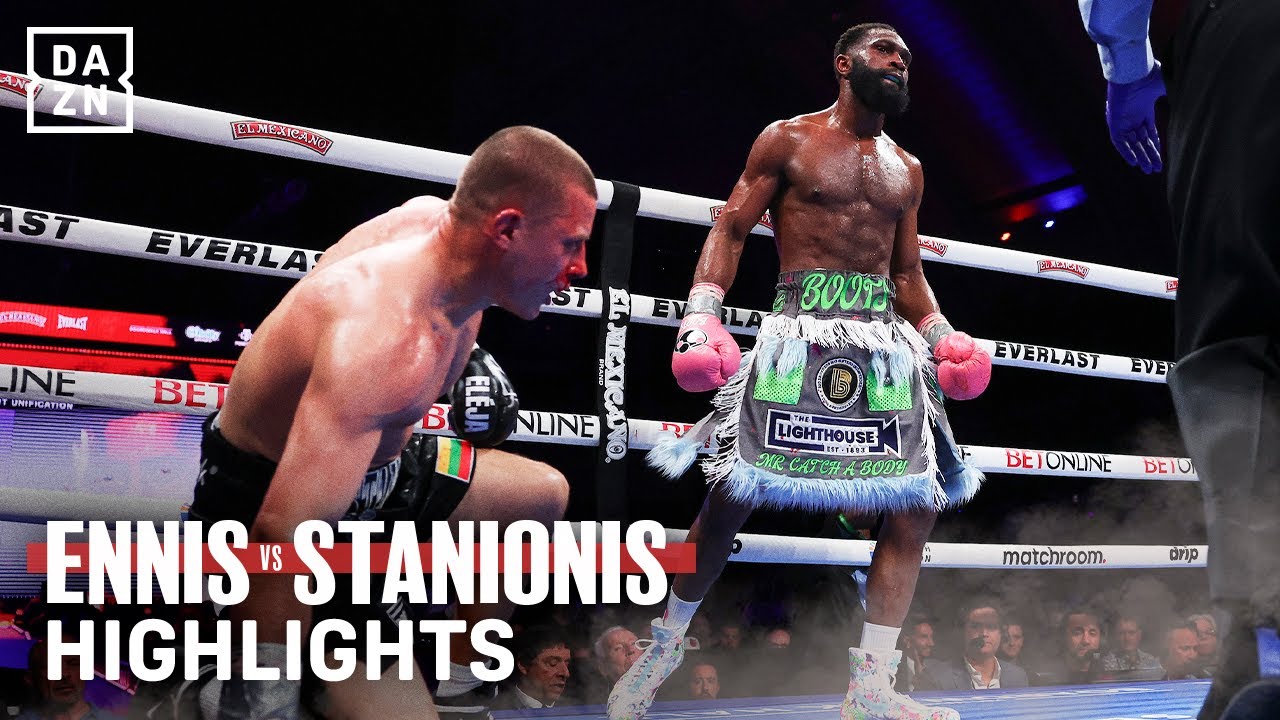 HIGHLIGHTS: JARON ENNIS vs. EIMANTAS STANIONIS