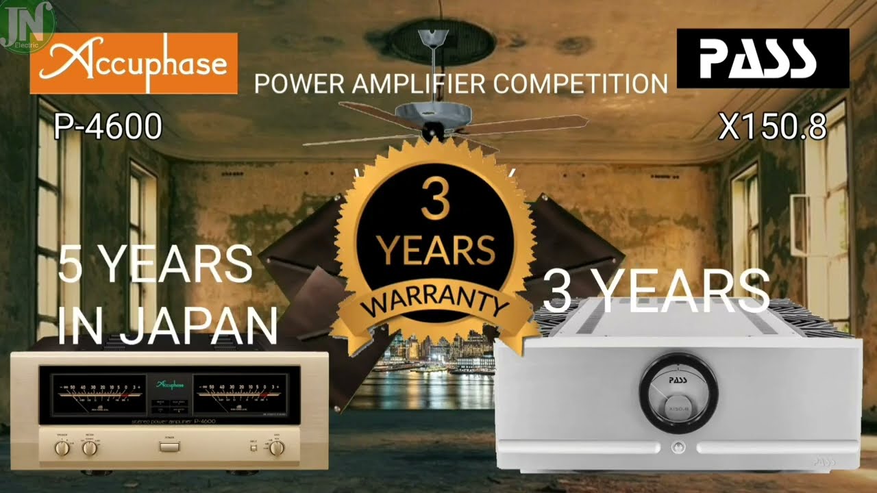 Борьба Accuphase P-4600 против усилителя мощности PASSLAB X150.8, кто победитель