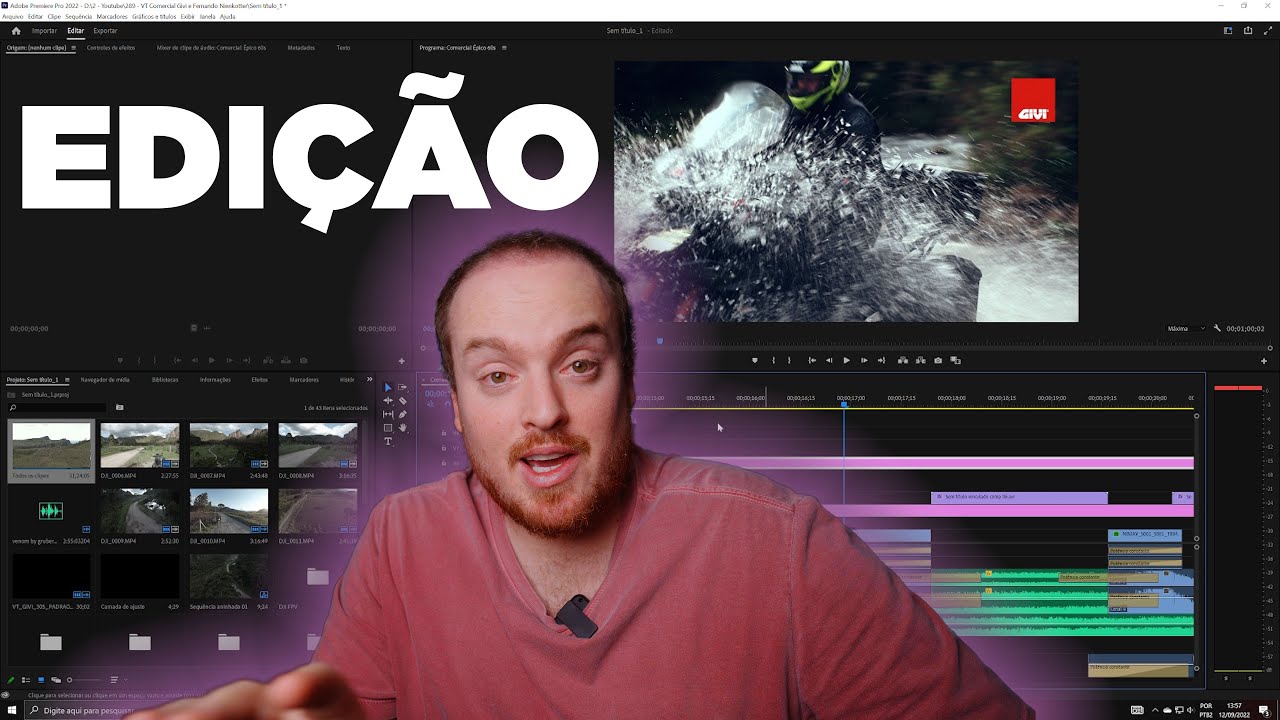Editando um vídeo COMERCIAL de alcance INTERNACIONAL (Tutorial de edição)