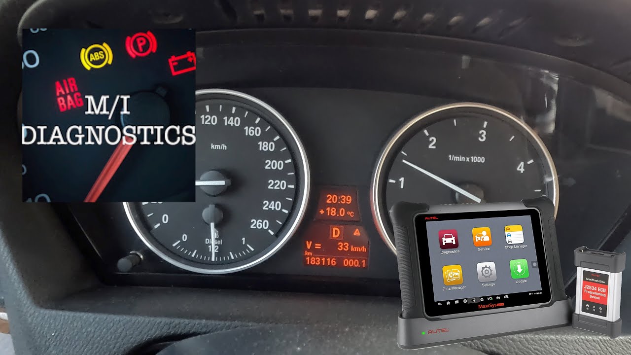 BMW E70 X5 CODING DIGITAL SPEED DISPLAY IN THE INSTRUMENT PANEL WITH AUTEL MAXISYS ELITE.