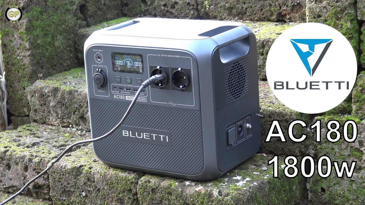 Портативная электростанция BLUETTI AC180 1800 Вт LifeP04 Solar Charging &mdash; распаковка и тестирование