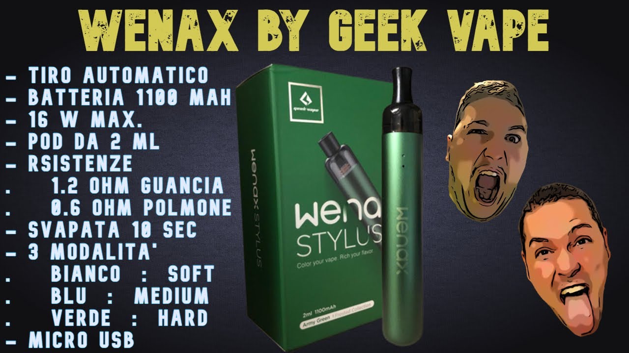 WENAX (stylus) by GEEK VAPE POD MOD